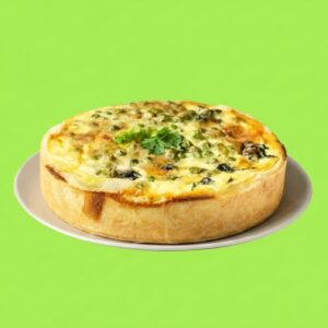 Quiche de Alho Poró