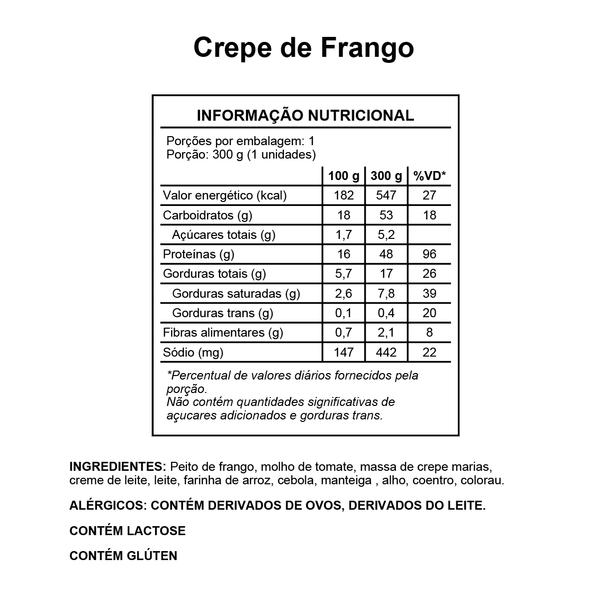 Crepe de Frango - Imagem 2