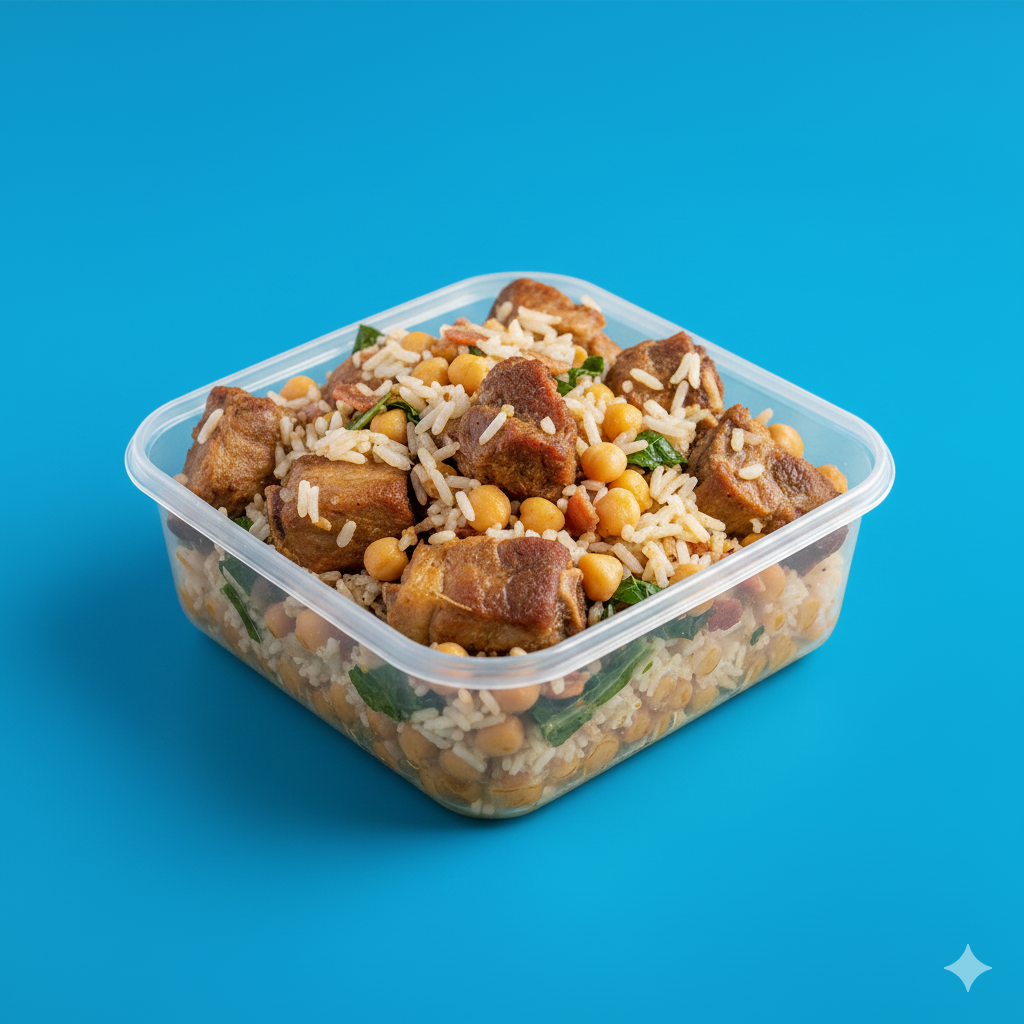 Costelinha c/ grão de bico