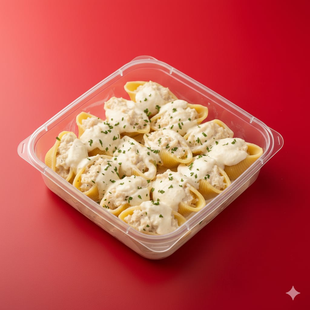 Conchiglione de Bacalhau