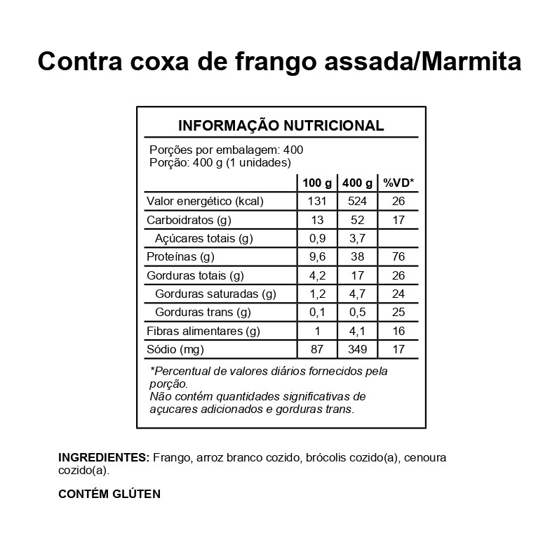 Contra coxa de frango assada - Imagem 2