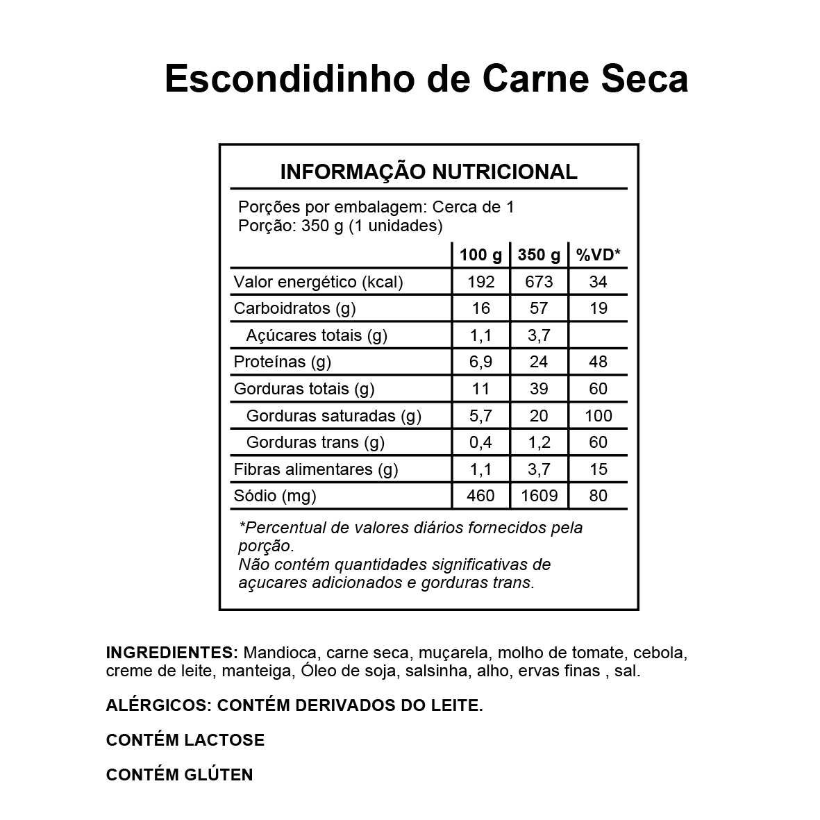 Escondidinho de Carne Seca - Imagem 2