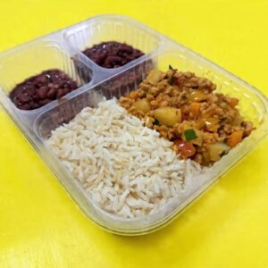 Carne de Soja c/ legumes