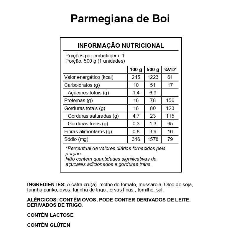 Parmegiana de Boi - Imagem 2