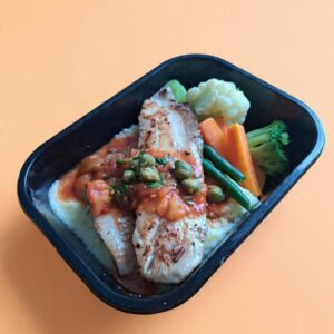 Tilápia com Alcaparras